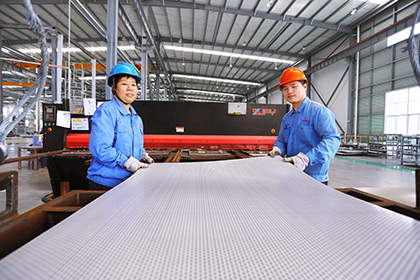 Cutting, folding, punching processing